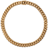 Golden Hip Hop Cuban Chain Necklace Men's Trendy Rap Street High Quality Titanium Steel Female Stainless Chain Neck Chain - MOWTE