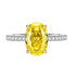 925 silver simulated diamond oval 8 * 12 Redion Diamond Bottom Cutting Explosive Product - MOWTE