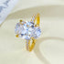 925 silver simulated diamond oval 8 * 12 Redion Diamond Bottom Cutting Explosive Product - MOWTE