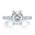 New 925 Sterling Silver 5 Carat Portuguese-Cut Aurora Six-Prong Women's Luxury Premium Ring - MOWTE