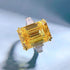 925 sterling silver ring luxury high carbon diamond ring 11*15 emerald cut engagement ring - MOWTE