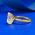 S925 Sterling Silver High-Carbon Simulated Diamond Emerald-Cut 7x10mm Rectangular Top-Selling Ring - MOWTE