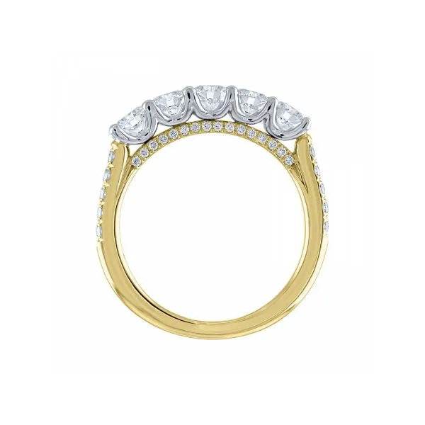 S925 Sterling Silver Stylish Single Row Cubic Zirconia Women's Ring - Minimalist & Stackable - MOWTE