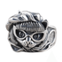 S925 pure silver precision kitten pirate Zoro eyes cat mouth for wealth cat men and women ring - MOWTE