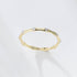 S925 Pure Silver Simple Geometric Bamboo Knot Ring Light Luxury Stackable Ring Series - MOWTE