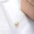 Water droplet shaped zircon pure silver necklace for women full of diamonds light luxury high-end feeling collarbone chain - MOWTE