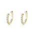 S925 silver ear clip female C-shaped diamond inlaid ear bone clip ear buckle without ear hole earrings - MOWTE