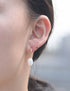 S925 sterling silver irregular freshwater pearl earrings Baroque pearl earrings - MOWTE