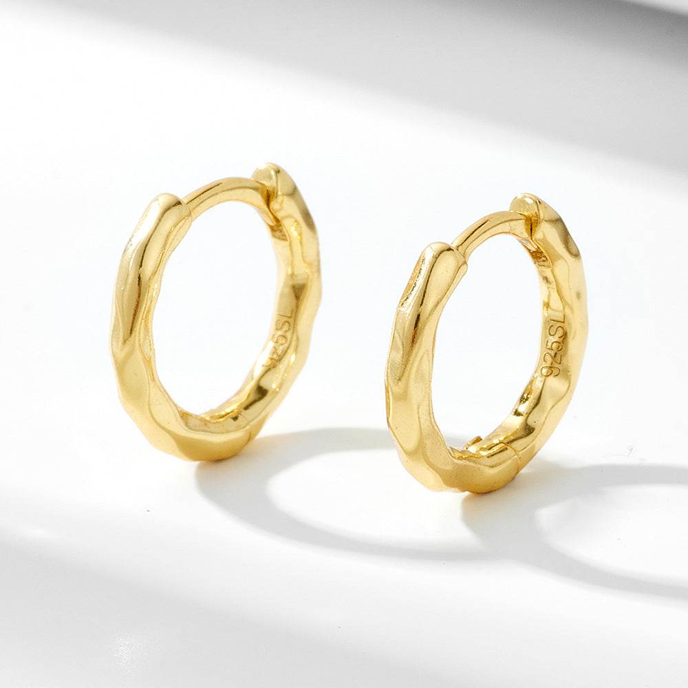 Silver earrings with earrings and studs for women - MOWTE