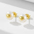 S925 pure silver small fragrance natural pearl earrings for women - MOWTE