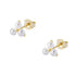 S925 sterling silver pearl earrings - MOWTE