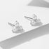 S925 sterling silver pearl earrings - MOWTE