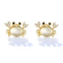 925 Silver Crab Earnail Female Studs - MOWTE