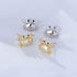 925 Silver Crab Earnail Female Studs - MOWTE