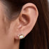 925 Silver Crab Earnail Female Studs - MOWTE