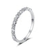 925 sterling silver ring transfer moissanite diamond ring engagement gift - MOWTE