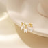 S925 pure silver exquisite tassel flat head thread piercing ear bone nail - MOWTE