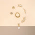 S925 sterling silver daily outfit with diamond studded tassel geometry 16g Devil's Eye diamond studded puncture thread earlobe and ear bone - MOWTE