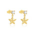 S925 silver design powder zirconium fashionable and popular earrings - MOWTE