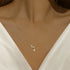 S925 pure silver necklace pure silver high-end collarbone chain - MOWTE