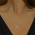 S925 pure silver necklace pure silver high-end collarbone chain - MOWTE