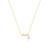 S925 pure silver necklace pure silver high-end collarbone chain - MOWTE