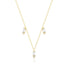 S925 sterling silver layered square diamond studded collarbone necklace - MOWTE