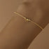 S925 sterling silver bow women's smooth classic bracelet - MOWTE