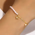 S925 pure silver exquisite Australian Treasure Star AB chain pearl multi-element layered bracelet - MOWTE
