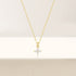 S925 pure silver small flower clover exquisite super fairy bubble diamond pearl necklace - MOWTE
