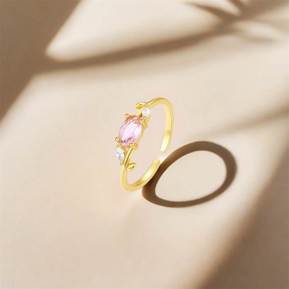 S925 Pure Silver Open Ring - MOWTE