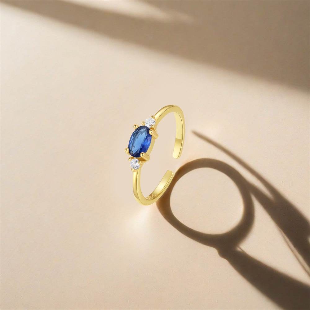 S925 Pure Silver Open Ring - MOWTE
