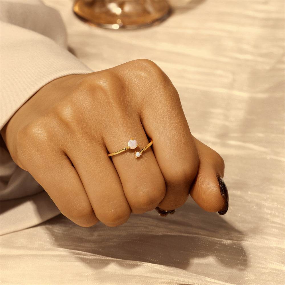 S925 Pure Silver Open Ring - MOWTE