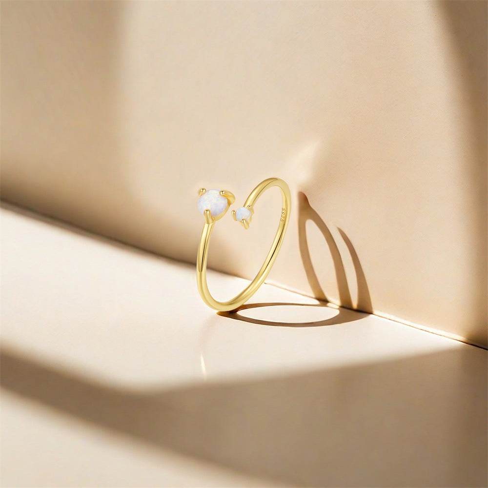S925 Pure Silver Open Ring - MOWTE