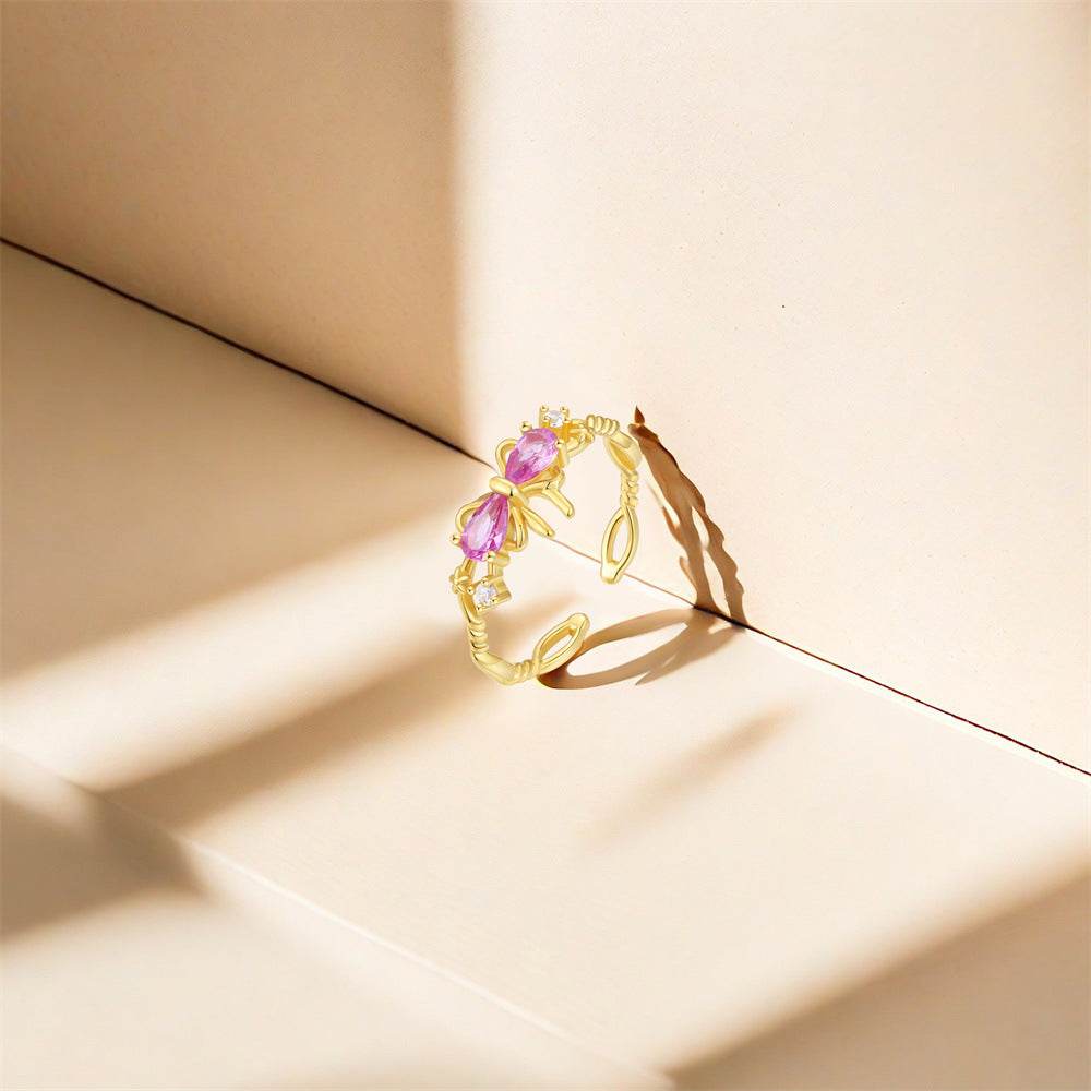 S925 Pure Silver Open Ring - MOWTE