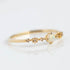 S925 pure silver light luxury opal inlaid diamond engagement ring - MOWTE
