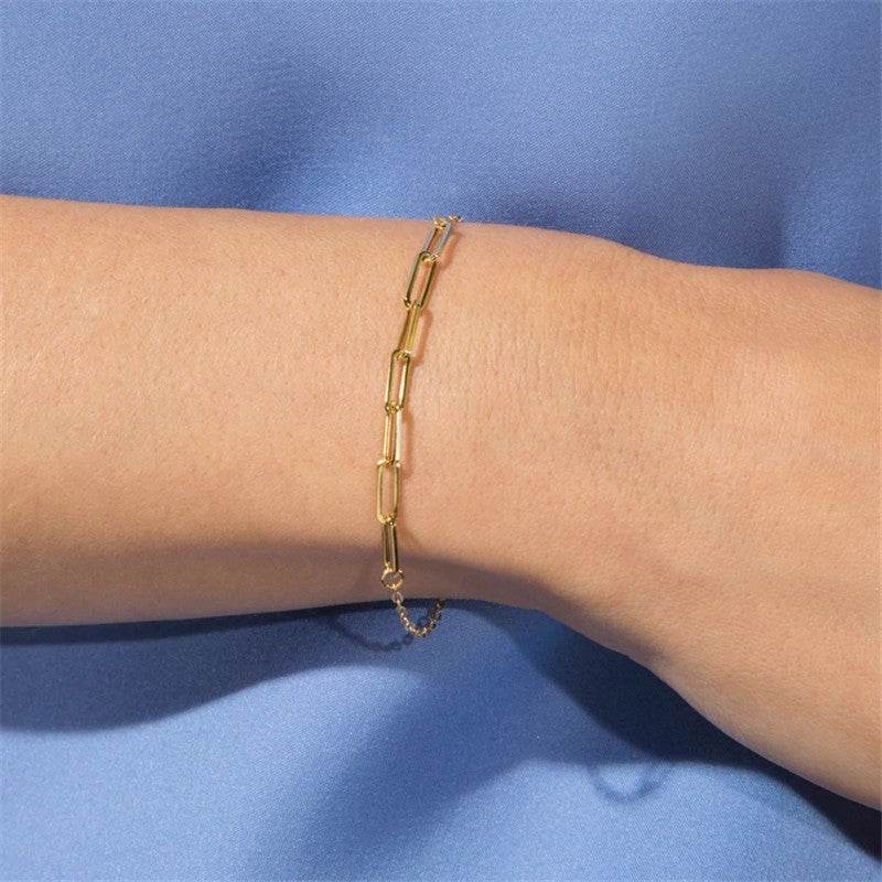 925 sterling silver women's stackable bracelet - MOWTE
