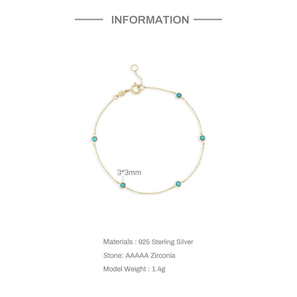 925 sterling silver women's stackable bracelet - MOWTE