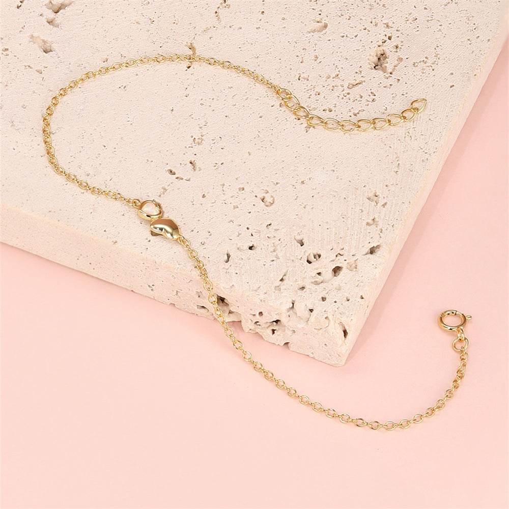 S925 pure silver light luxury love opal Australian treasure bracelet - MOWTE