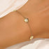 S925 sterling silver classic heart-shaped flower women's bracelet - MOWTE