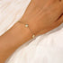 S925 sterling silver classic heart-shaped flower women's bracelet - MOWTE