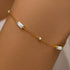 S925 sterling silver square inlaid with diamonds layered for daily wear paired with a women's chain - MOWTE