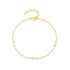 S925 sterling silver square inlaid with diamonds layered for daily wear paired with a women's chain - MOWTE