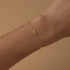 S925 sterling silver bow set with diamonds personalized and versatile bracelet - MOWTE