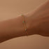 S925 Pure Silver Love Rose Valentine's Day Colorful Zircon Fashion Bracelet - MOWTE