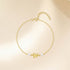S925 pure silver daily wearing love bow pearl bracelet - MOWTE