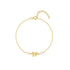 S925 pure silver daily wearing love bow pearl bracelet - MOWTE