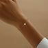 S925 pure silver heart square star layered women's bracelet - MOWTE