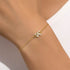 S925 pure silver daily wearing diamond bow bracelet - MOWTE