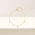 S925 pure silver daily wear water droplet simple and elegant diamond inlaid bracelet for women - MOWTE